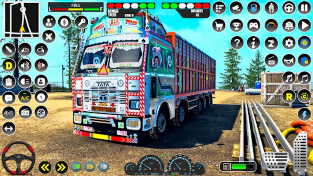 Indian Cargo Truck Game 2024 – Mobile game